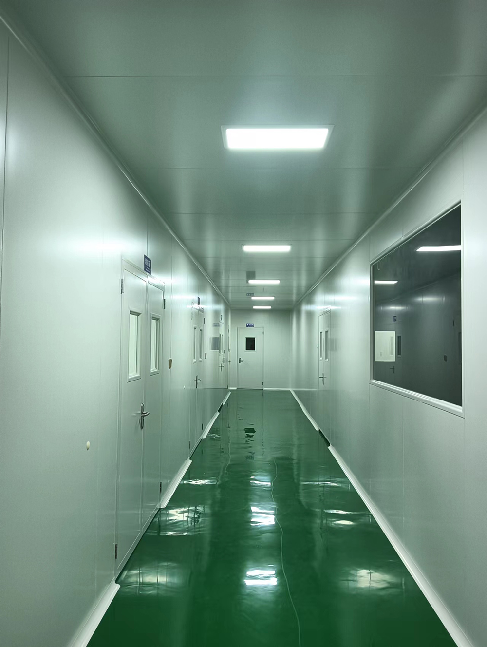 安装好后的净化局域